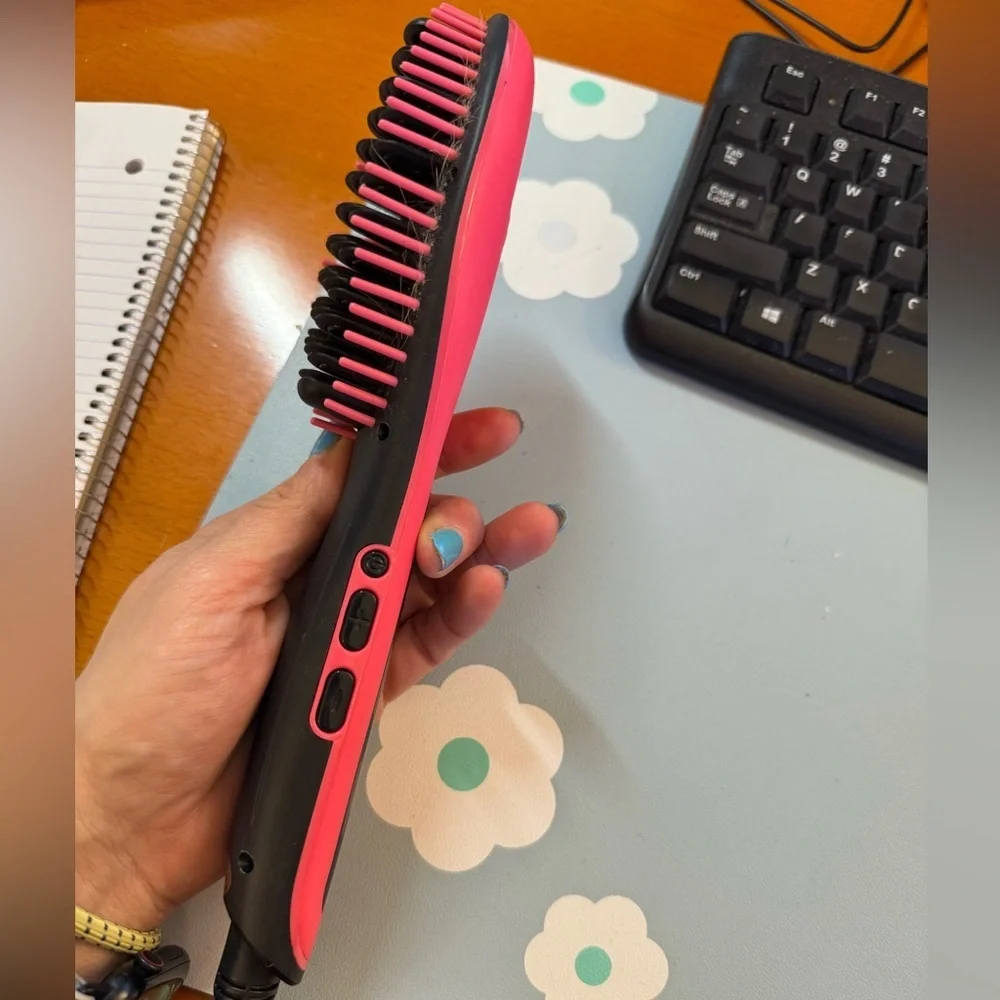 Sutra Pink Ionic Heat Brush for Straightening